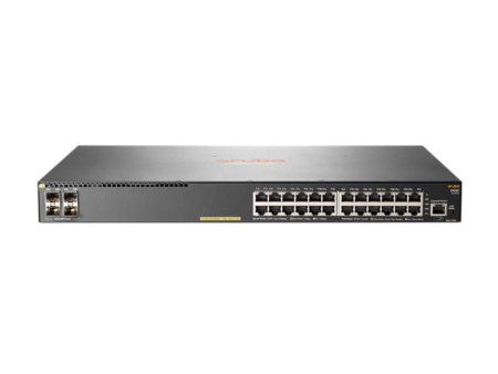 HPE Aruba 2930F 24-port Gigabit PoE+ Managed L3 Switch with 4x SFP ports JL261A For Cheap