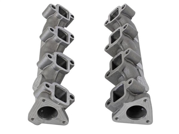 aFe Power BladeRunner Ported Ductile Iron Exhaust Manifold 01-16 GM Diesel Trucks V8-6.6L (td) Sale