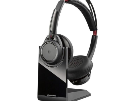 Poly Voyager Focus B825 UC Stereo Wireless USB-A Headset with Charging Stand 7E2M4AA on Sale