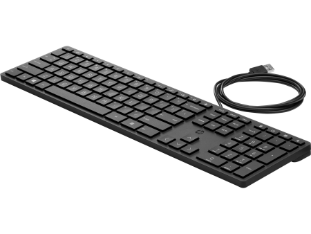 HP 320K Wired Desktop Keyboard 9SR37A6 Online Sale