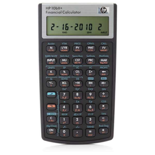 HP 10bII+ Financial Calculator NW239AA For Cheap