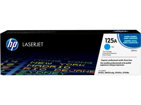 HP 125A Original LaserJet Toner Cartridge - Cyan CB541A Sale