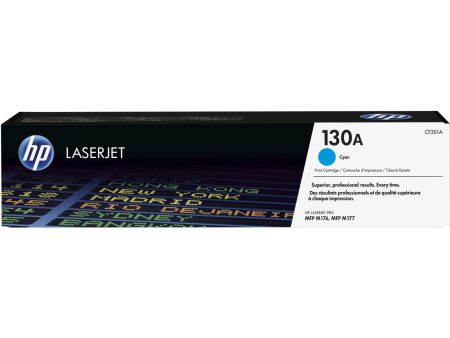 HP 130A Original LaserJet Toner Cartridge - Cyan CF351A Discount