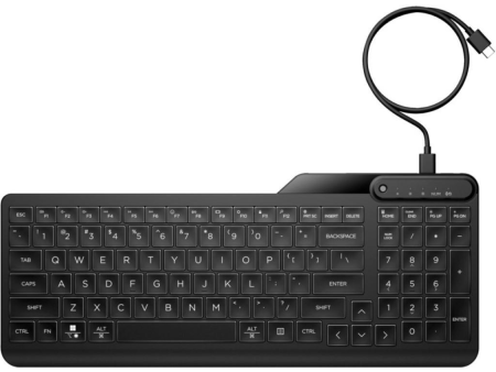 HP 405 Multi-Device Backlit Wired Keyboard 7N7C1AA Online