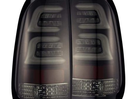 AlphaRex 97-03 Ford F-150 (Excl 4 Door SuperCrew Cab) PRO-Series LED Tail Lights Jet Black Online