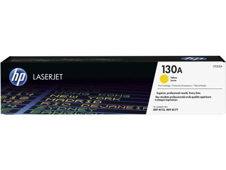 HP 130A Original LaserJet Toner Cartridge - Yellow CF352A For Cheap