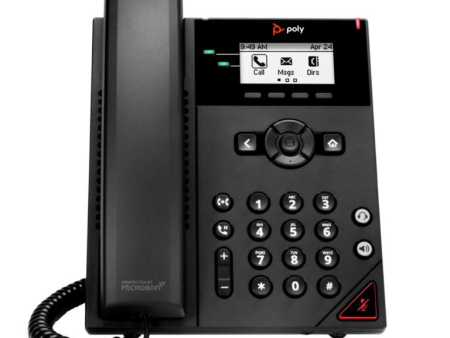 Poly VVX 150 2-Line IP Phone and PoE-enabled 911N0AA Sale