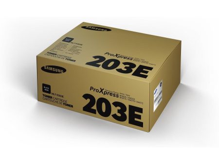 Samsung MLT-D203E Black Extra High Yield Original Toner Cartridge SU887A Discount