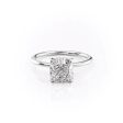 The Kamellie Set With A 3 Carat Cushion Lab Diamond Online Sale