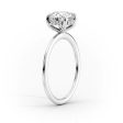 The Kamellie Set With A 2.5 Carat Oval Lab Diamond For Discount