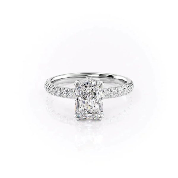 The Sofia Set With A 2 Carat Radiant Lab Diamond Hot on Sale