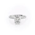 The Sofia Set With A 2.5 Carat Oval Lab Diamond For Discount